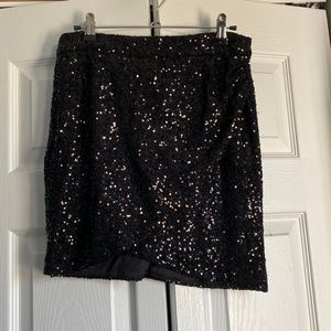 Black skirt